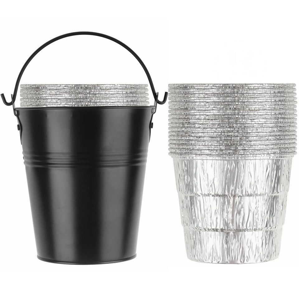 Firsgrill 15 pack liners for Traeger bucket enabling quick cleanup and mess prevention