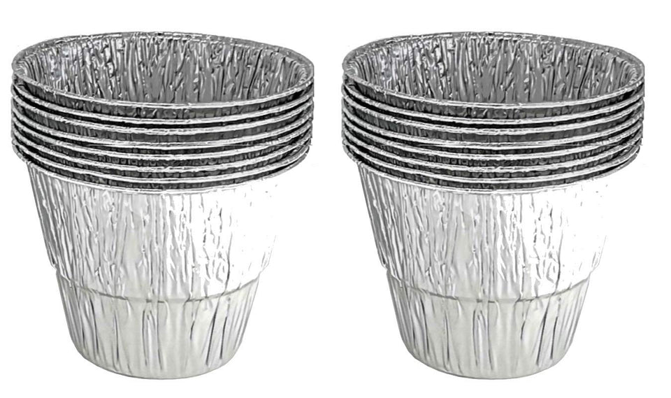Firsgrill 16-pack grease bucket liners packaging ready for grill setups