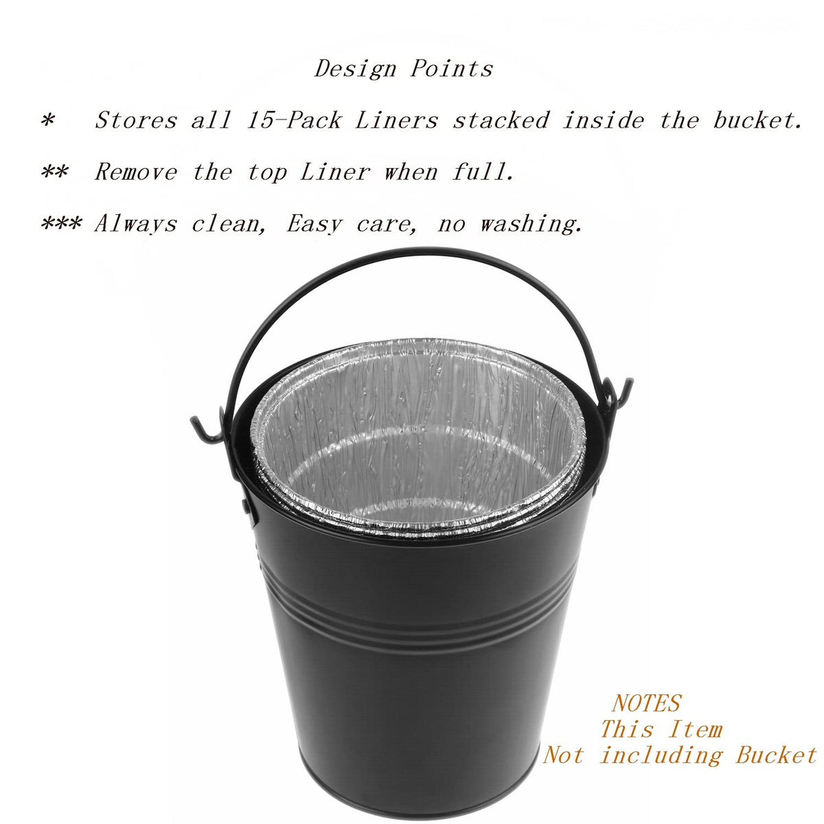 Firsgrill liner package, promoting longer life for your smoker.