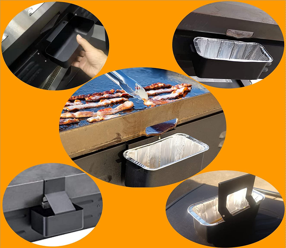 Firsgrill reusable aluminum foil tray, eco-friendly choice for grilling cleanup and waste reduction.