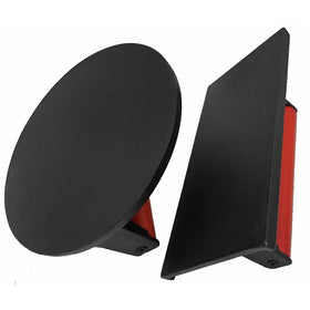 Firsgrill cast iron press surface close-up with seasoned finish