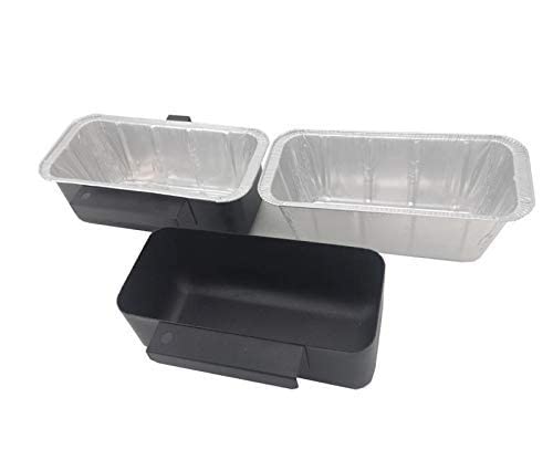 Firsgrill easy-clean disposable drip-pan, keeps griddle surfaces pristine after cooking.