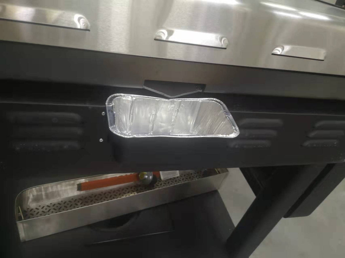 Firsgrill grease cup foil tray compatible with Blackstone 17–36 inch models