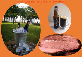 Firsgrill ice bucket mode keeps beverages cool during a barbecue.