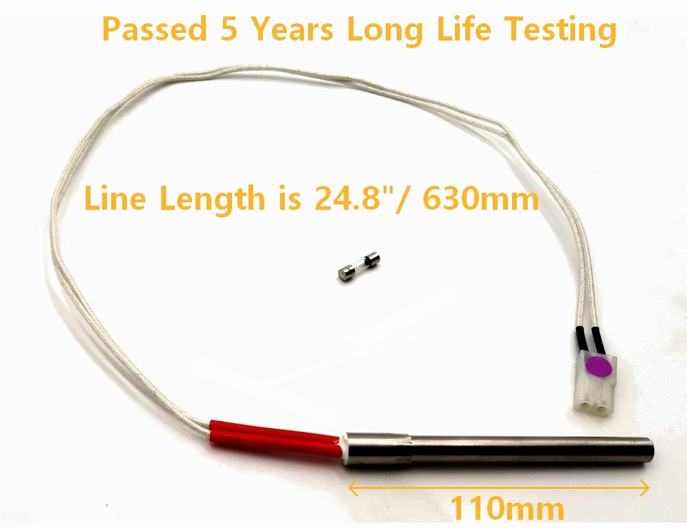 Firsgrill igniter-under-firepot ensures dependable startup ignition.