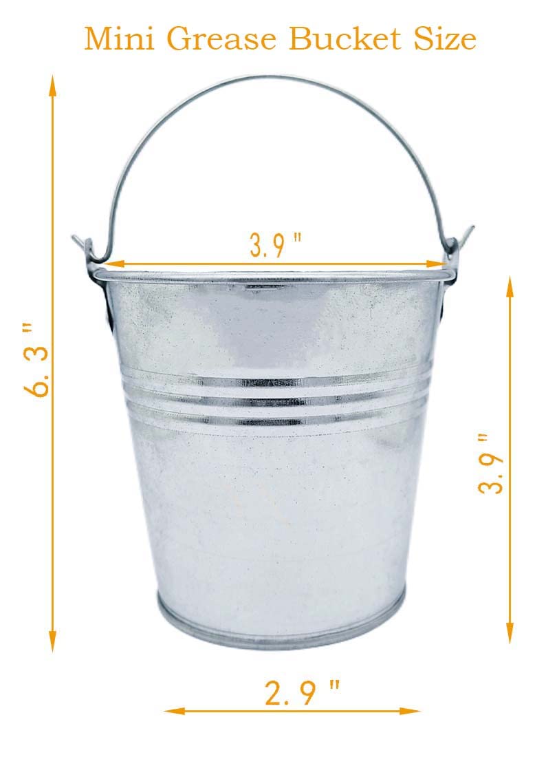 Firsgrill mini grease bucket for Green Mountain outdoors use and rust resistance