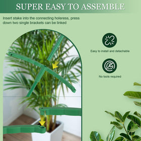 First-zgel garden stakes multi-use ideal for tomatoes, flowers, and climbing plants.