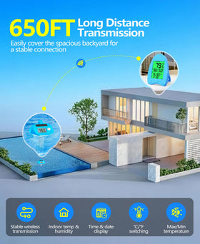 FirstE high-precision sensor delivers reliable readings across water conditions.