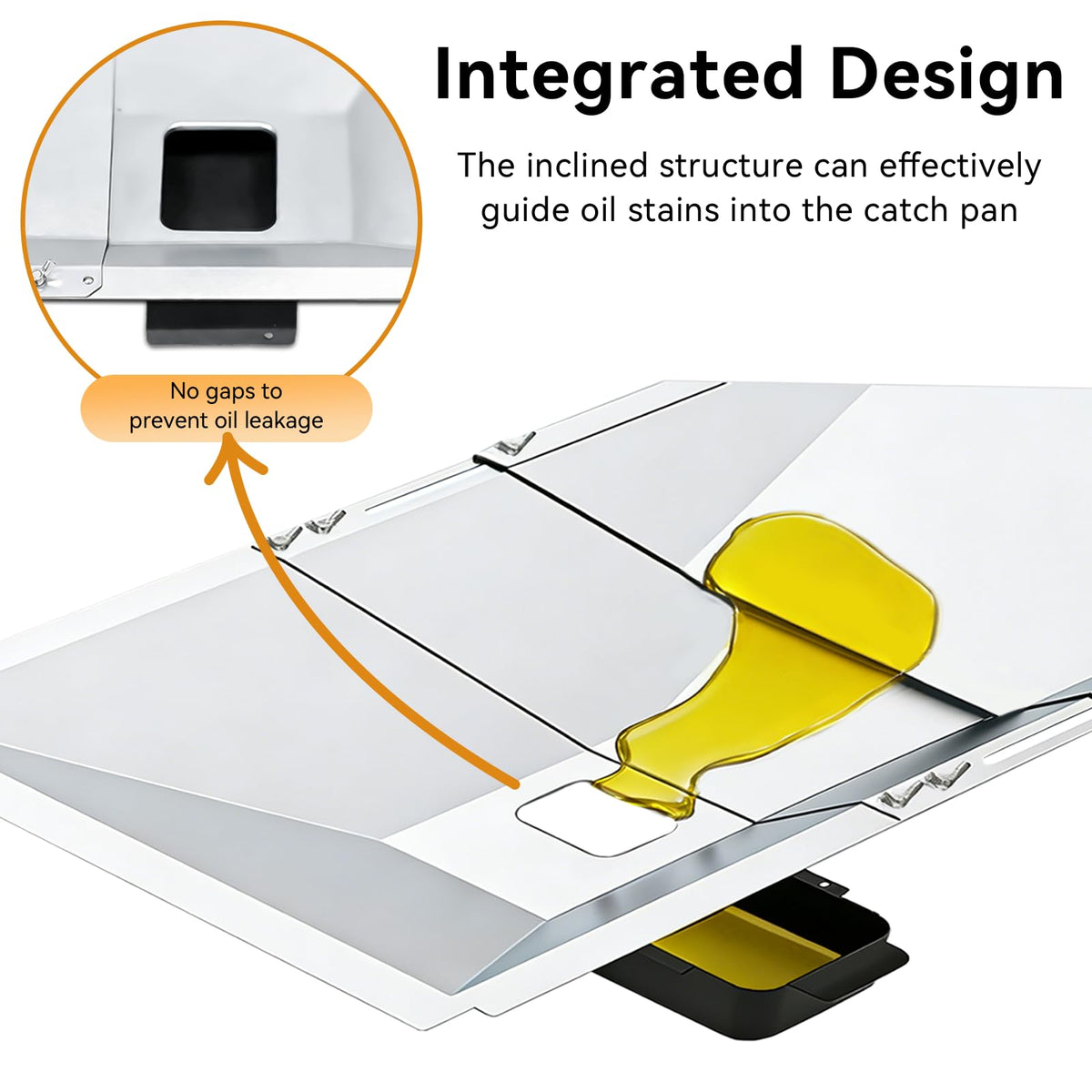 FIRXZYMZ heavy-duty metal construction resists warping under high heat.