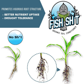 Fish Head Farms Organic Soil Conditioner soil application boosts root growth and resilience