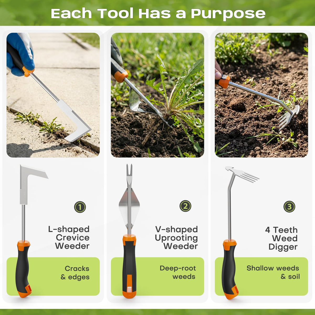 fishark ideal for patios, driveways, and lawns with versatile use