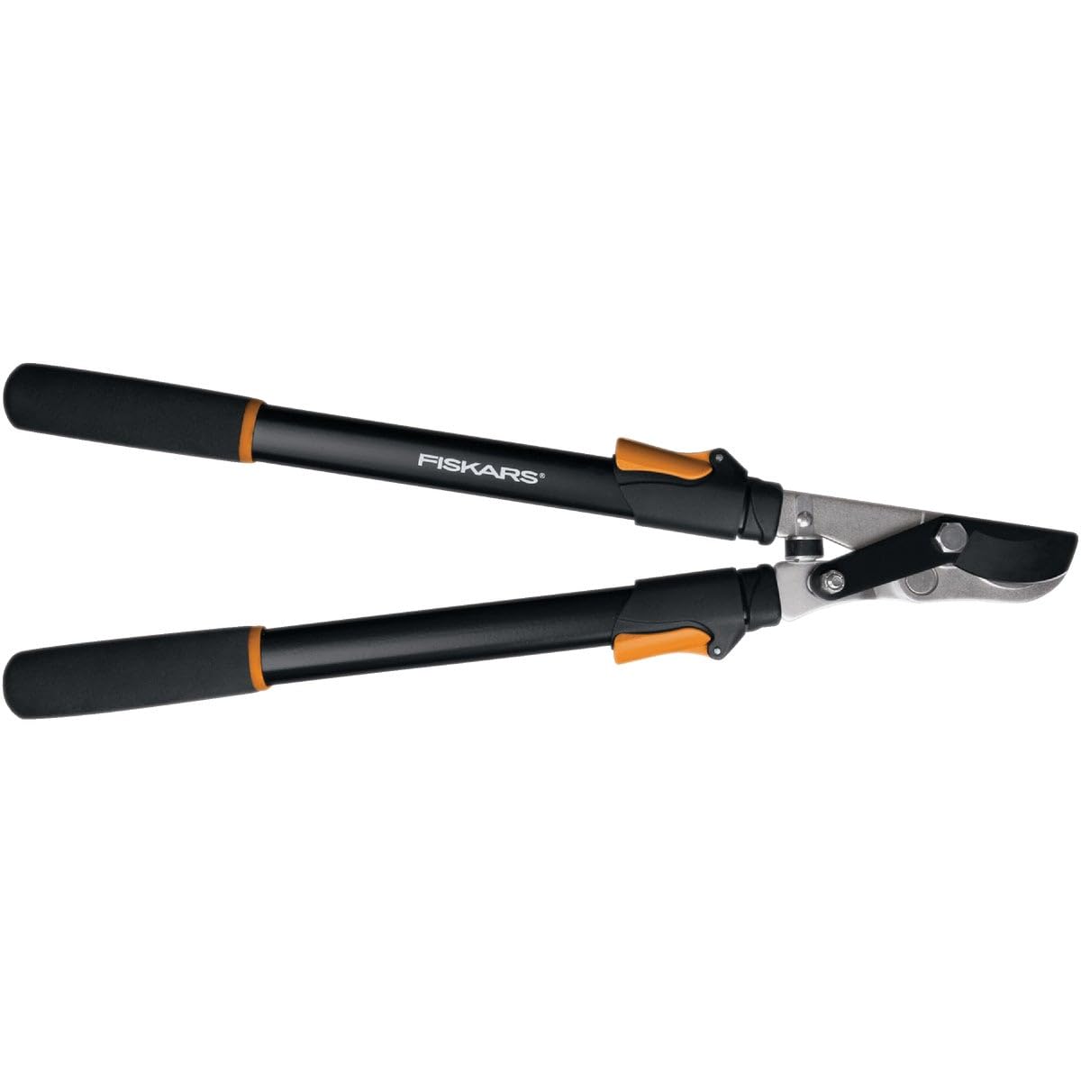 Fiskars 91686935J lopper blade close-up with hardened steel for clean cuts