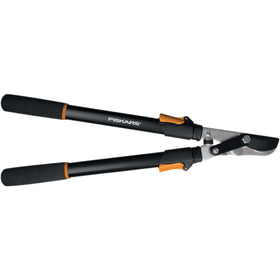 Fiskars 91686935J lopper blade close-up with hardened steel for clean cuts