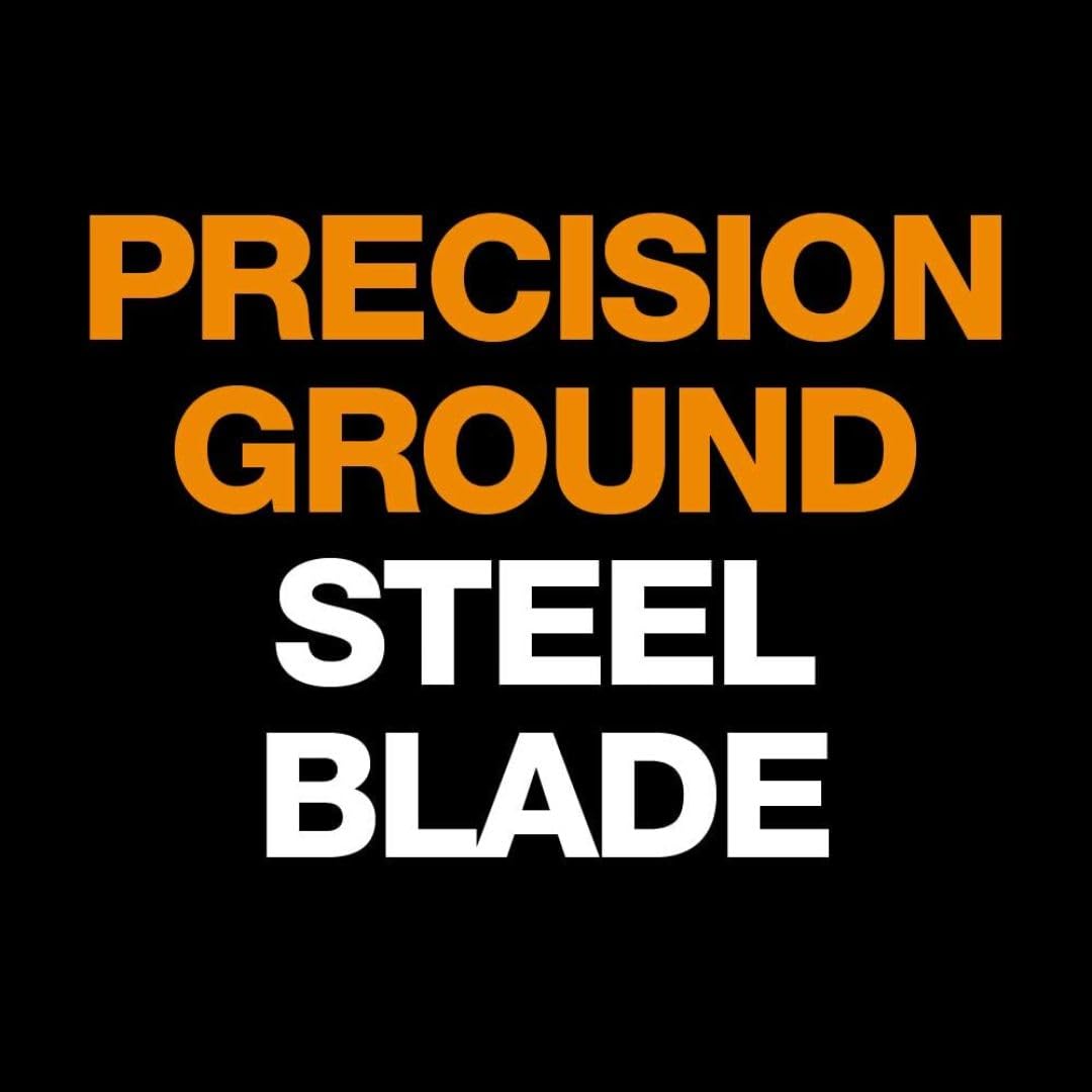 Insert-molded blade securely attached to Fiskars brush axe