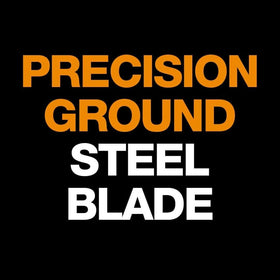 Insert-molded blade securely attached to Fiskars brush axe