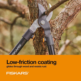 Fiskars lopper replaceable blades shown for easy maintenance and long-lasting sharpness.