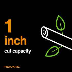Fiskars bypass pruning shears Softgrip handle for comfortable pruning