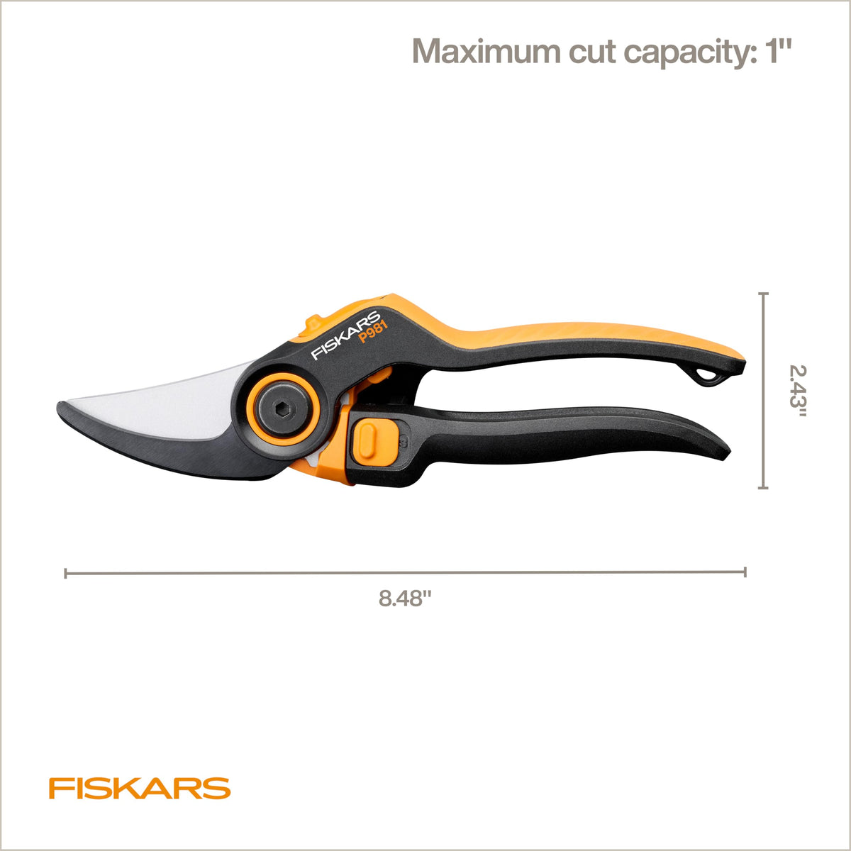 Fiskars DualAction Pruner ideal for everyday garden pruning and shaping