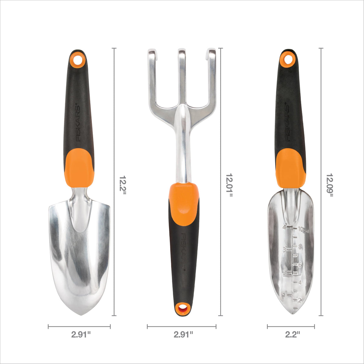 Fiskars durable garden tools set designed for heavy use and versatile tasks.