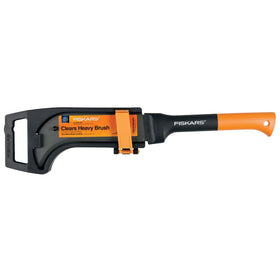 DuraFrame handle on a Fiskars brush axe for lightweight control