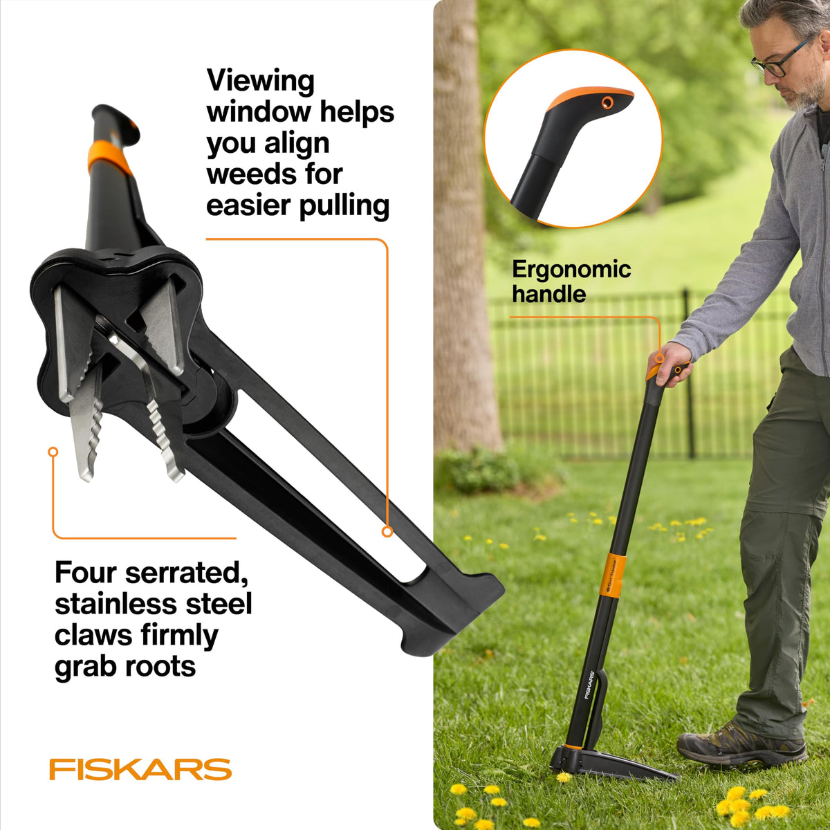 Easy-eject mechanism clears the head between uses for quick cleanup.