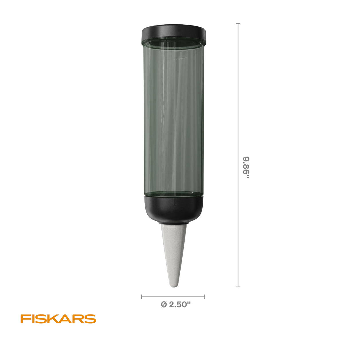 Fiskars easy refill and installation simplify plant care during travel.