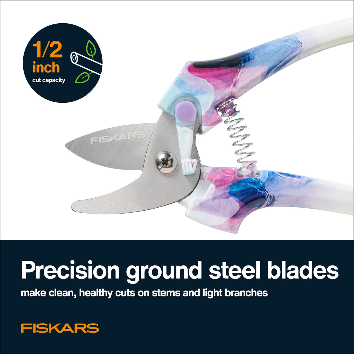Fiskars FiberComp trowel: lightweight digging for potting and transplanting with rustproof durability.