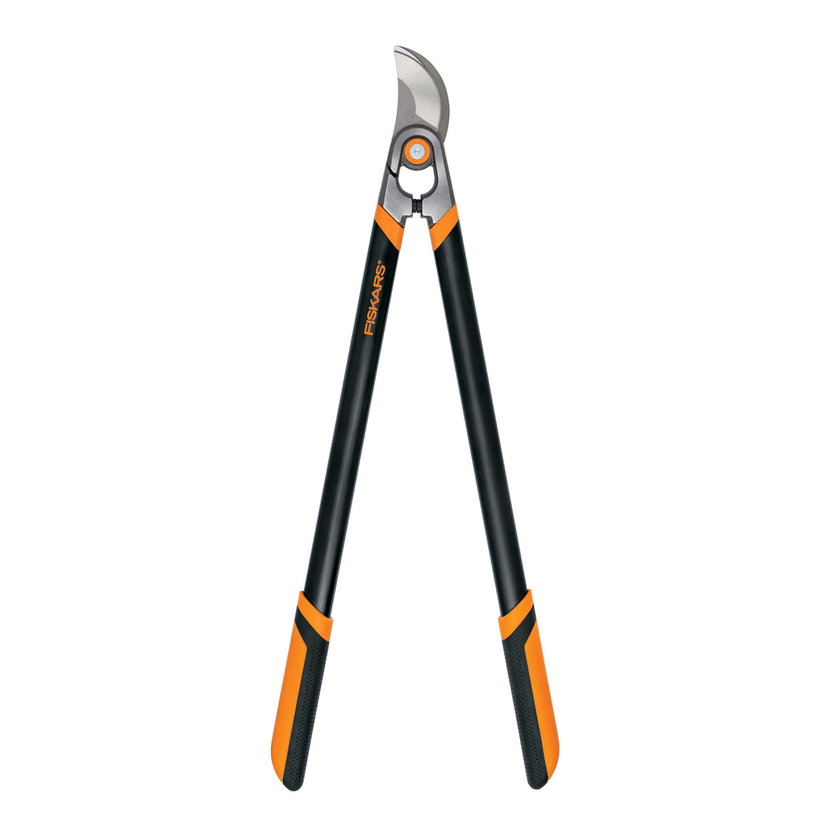 Fiskars forged lopper with a 30-inch handle for powerful pruning.