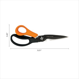 Fiskars Garden Scissors twine cutter ideal for plant ties and bundles.