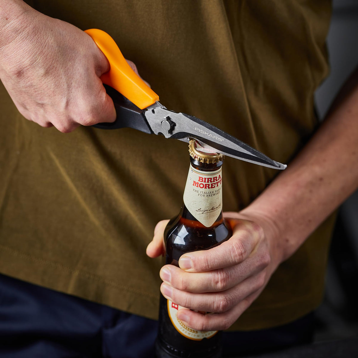 Fiskars Garden Scissors wire cutter for tidy trellis work and cord cleanup.