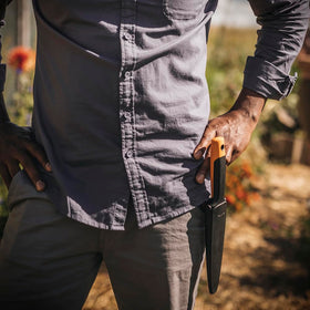Fiskars Hori Hori knife extended tang for added durability