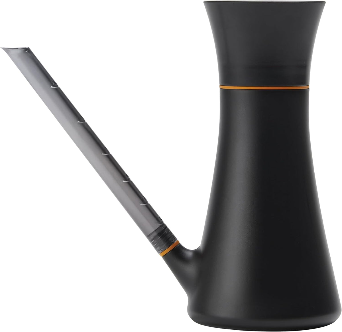 Fiskars Indoor Watering Can with long reach spout for precise root hydration.