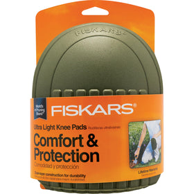 Fiskars knee pads with adjustable straps for secure fit