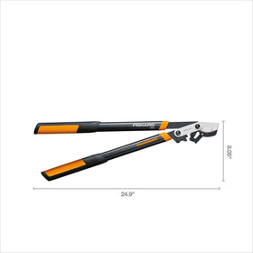 Fiskars steel blades long lasting design resists gumming from sap and debris
