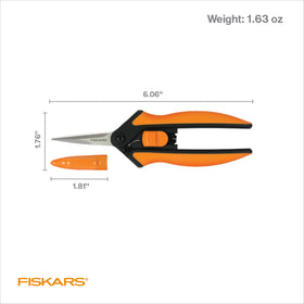 Ergonomic Fiskars garden snips designed for extended use