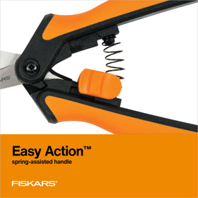 Fiskars pruner with softgrip handle for comfortable gardening sessions