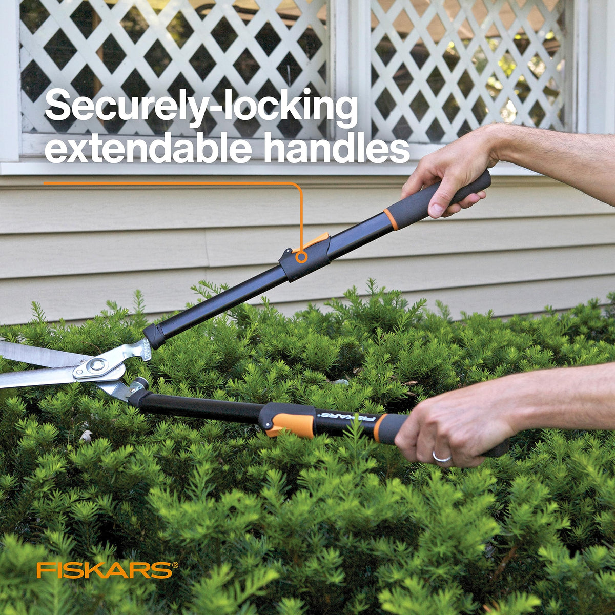 Fiskars self-sharpening blades stay ready for consistent pruning results