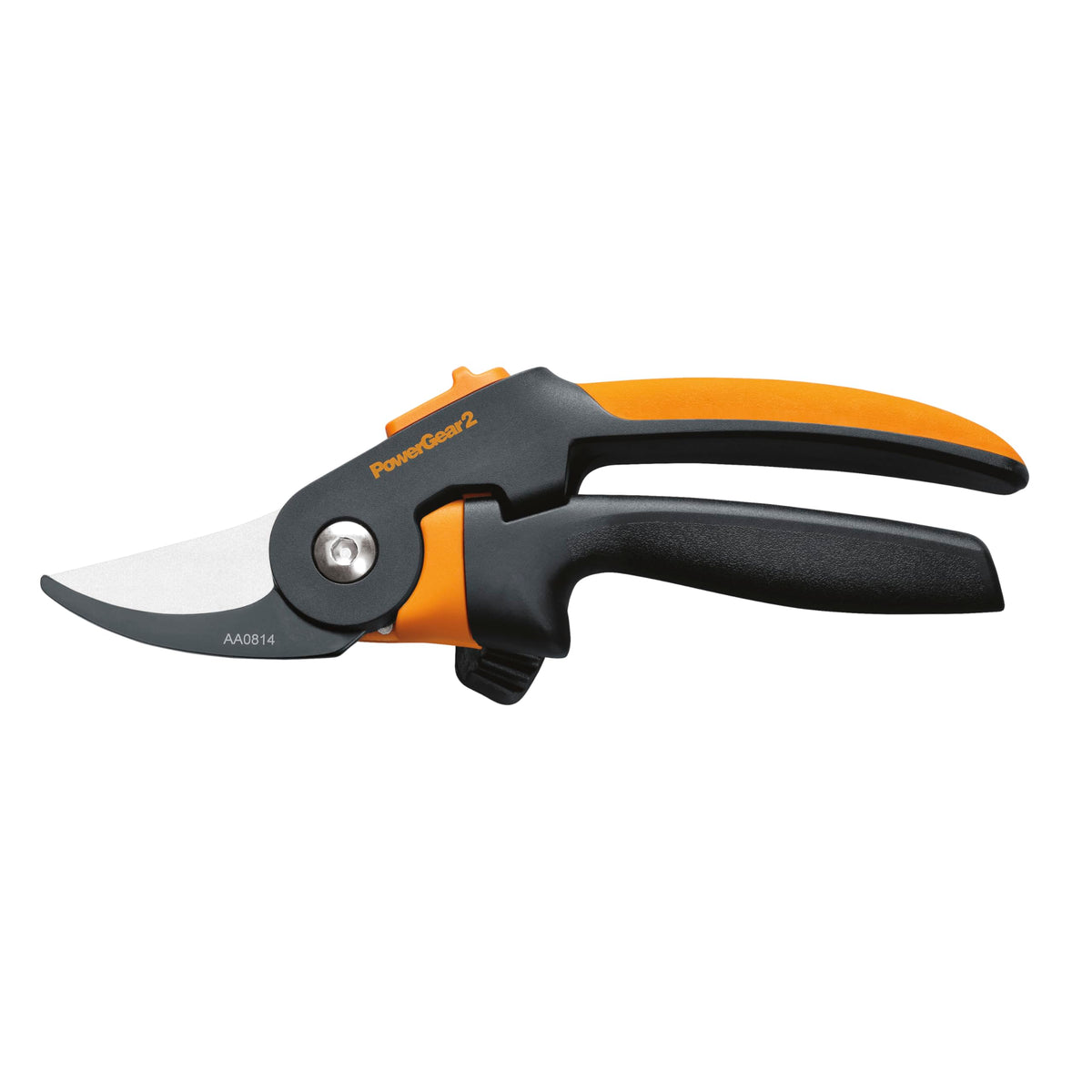 Fiskars PowerGear2 SoftGrip Pruner rust-resistant coating reduces sap buildup