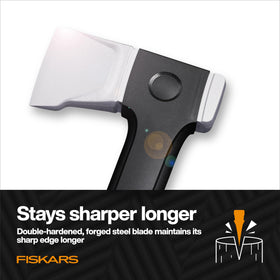 Fiskars X36 included sheath protects blade during storage