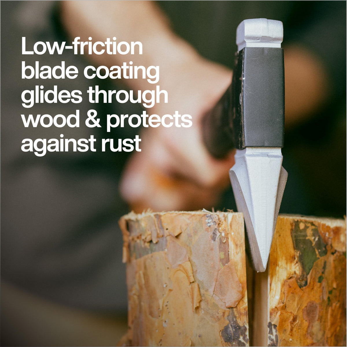 Fiskars X36 insert-molded head prevents loosening for safety