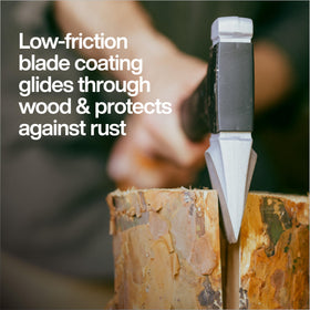 Fiskars X36 insert-molded head prevents loosening for safety