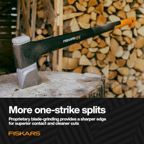 Fiskars X36 low-friction coating reduces sticking and rust risk
