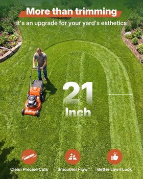 Fismiuta ready-to-install mulching blade for fast mower setup.