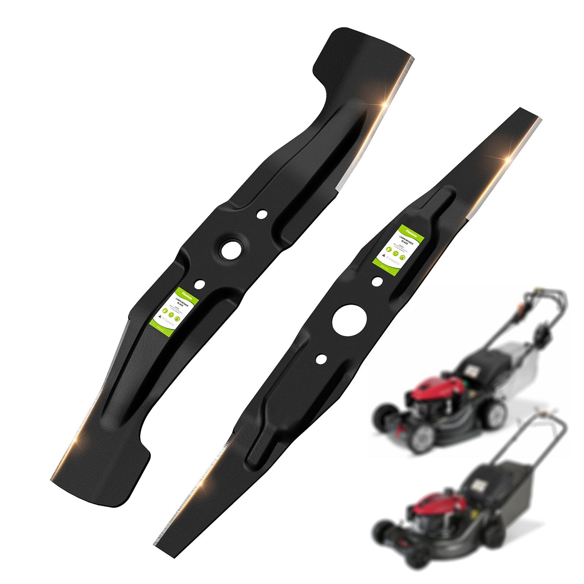 Fismiuta Honda HRR216 upper blade 21-inch for sharper mulching and cleaner cuts.