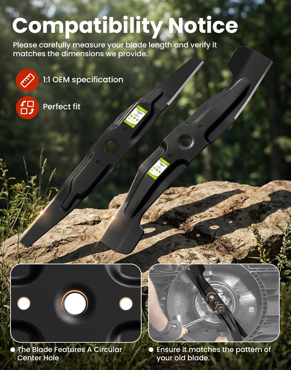 Fismiuta Honda HRX217 upper blade 21-inch delivers refined mulching and even passes.