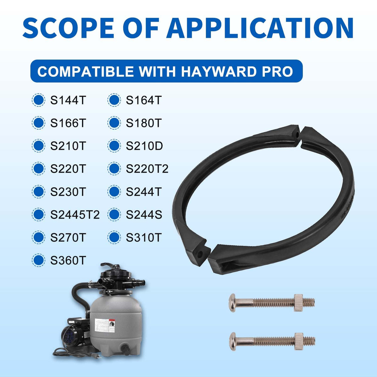 Verify compatibility with Hayward models before purchase using GMX600NM