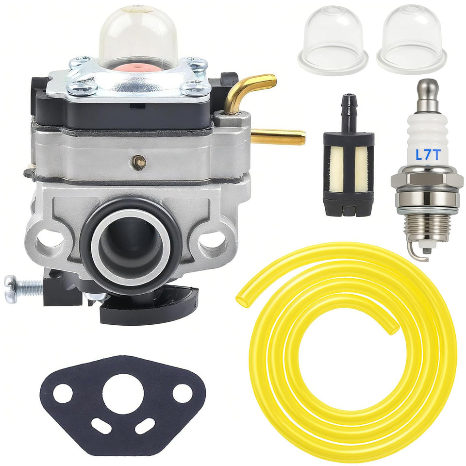 FitBest carburetor kit for Ryobi RY251PH shows complete in-box components for simple DIY tune-ups.