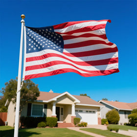 FITEAN flag ideal for porch or flagpole displays.