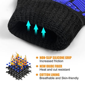 FITFIV BBQ Gloves are easy to clean and machine washable
