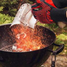 FITFIV BBQ gloves featuring soft cotton lining for comfortable wear